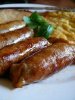 Как приготовить деревенские свиные колбаски?