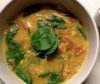 Как приготовить куриный суп с луком, овсяными хлопьями  и сырными гренками?