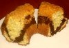 Как приготовить творожный мраморный кекс?