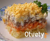 Как приготовить салат "Мимоза"?