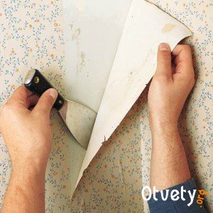 Как ободрать обои быстро